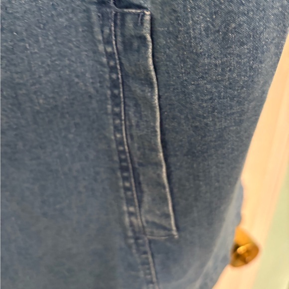 Blue Denim Jacket with Button Closure Denim & Co 2X - Picture 3 of 6